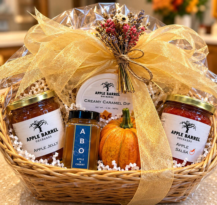 Fall Gift Basket – Autumn at the Orchard | Apple Gift Basket, Finger Lakes Food Gift, Hostess Gift