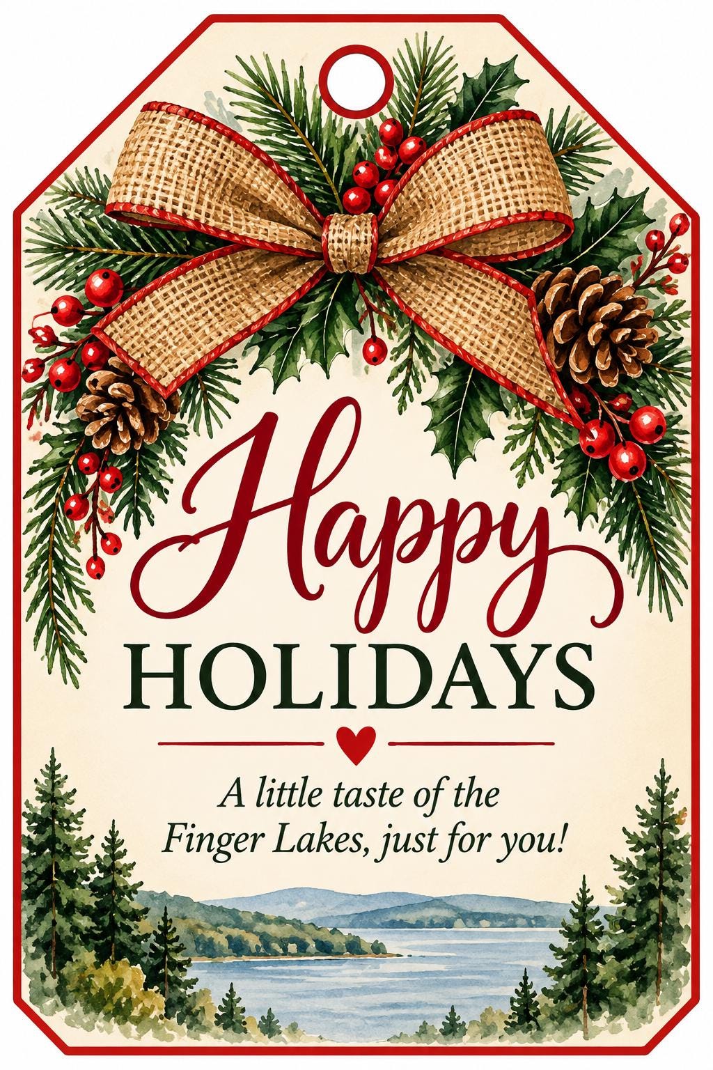 Corporate Gift Box | Employee Holiday Gifts | Finger Lakes Gift Basket | Client Gifts | Bulk Business Gifts | Custom Christmas Gift