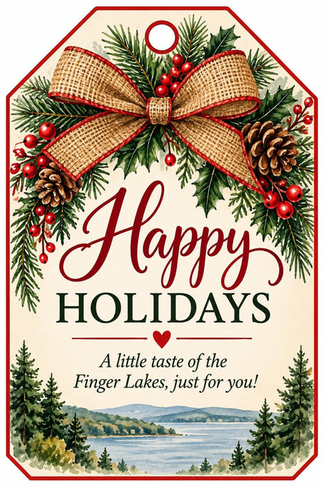 Corporate Gift Box | Employee Holiday Gifts | Finger Lakes Gift Basket | Client Gifts | Bulk Business Gifts | Custom Christmas Gift