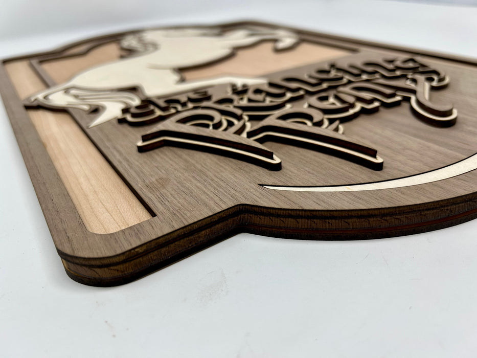 The Prancing Pony Sign