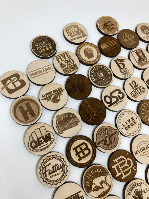 The Western NY Craft Brewery Bar Coin Collection