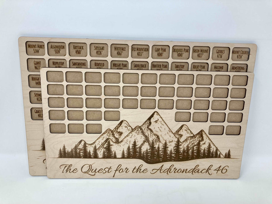 Adirondack 46 Peaks Challenge Mountain Tracker