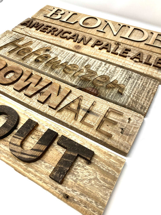 Beer Variety Signs