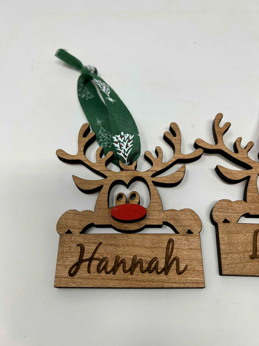 Reindeer Christmas Ornaments