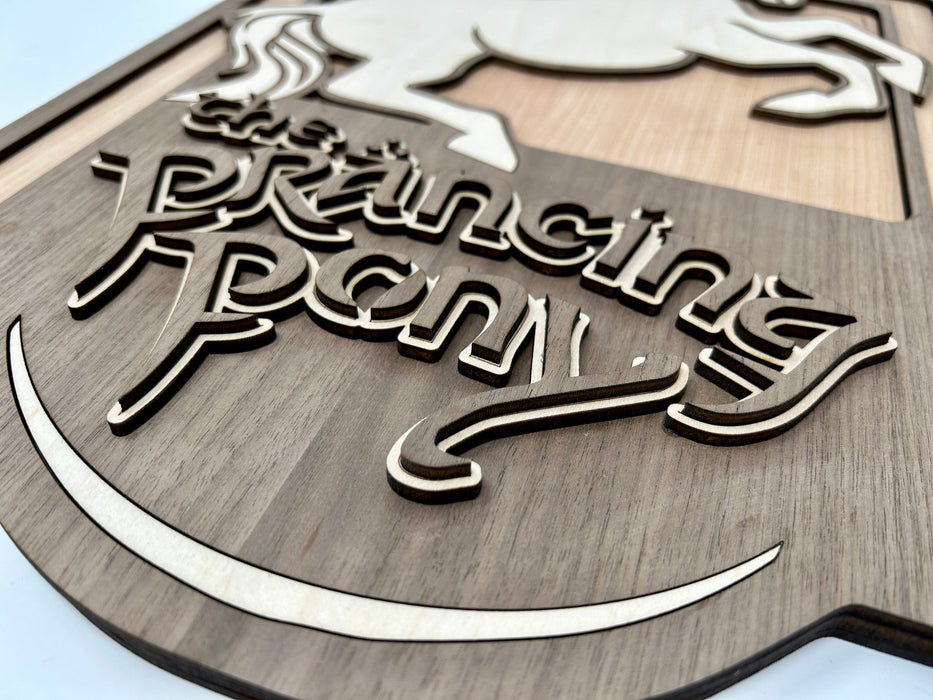 The Prancing Pony Sign