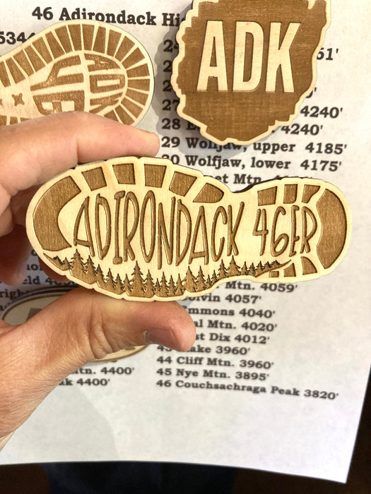 Adirondack High Peaks Refrigerator Magnets