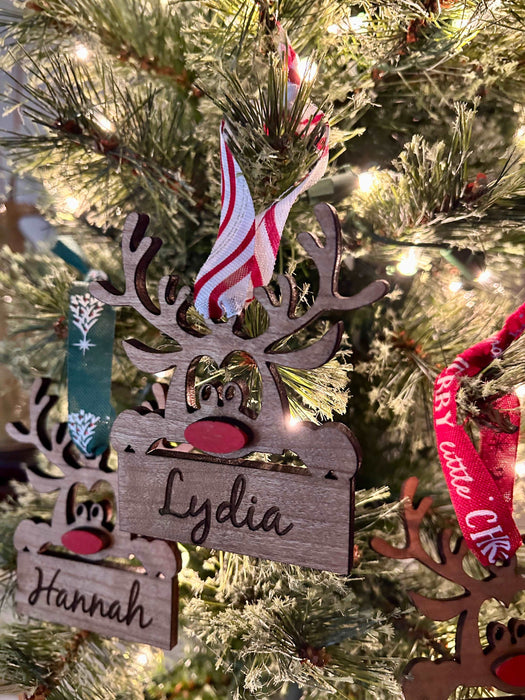 Reindeer Christmas Ornaments