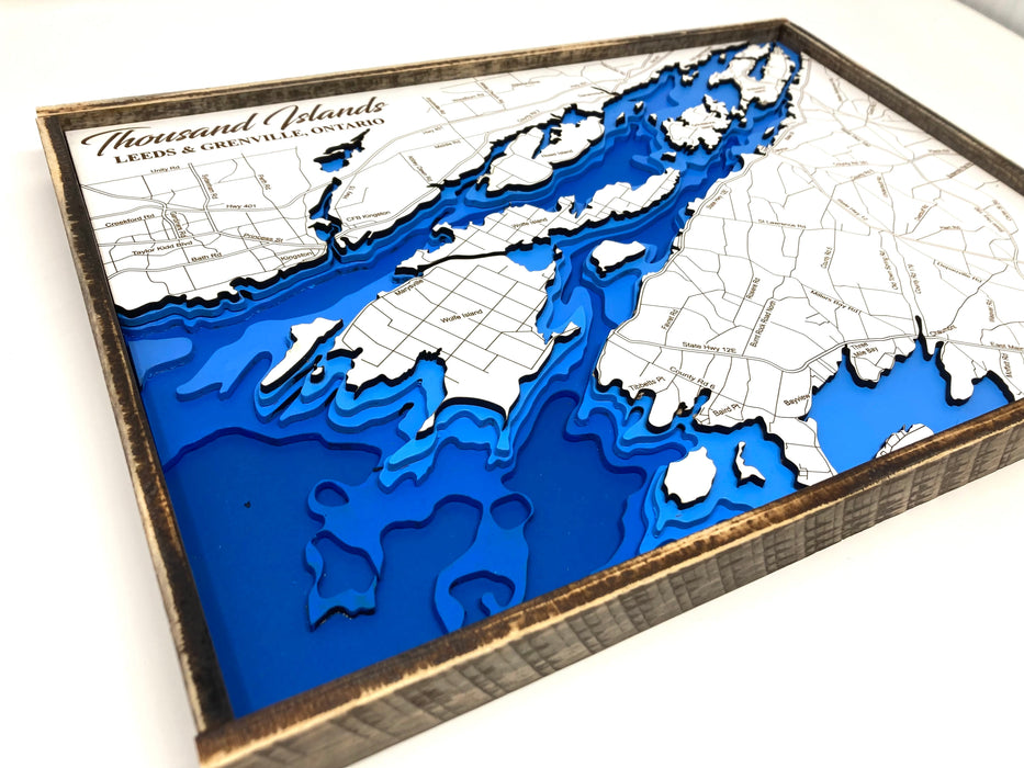 Thousand Islands Map