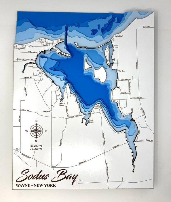 Sodus Bay Map