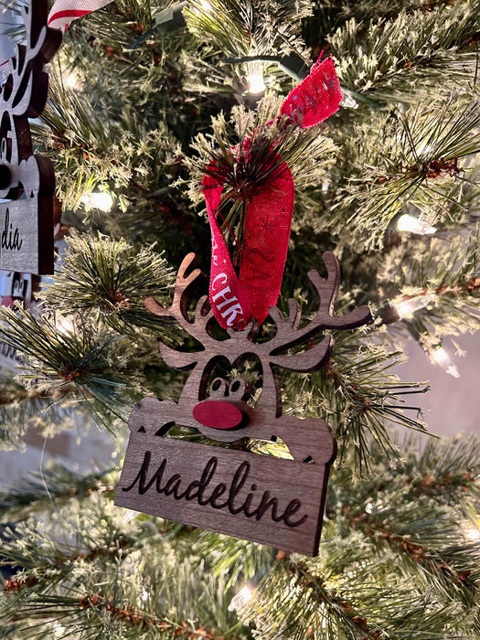 Reindeer Christmas Ornaments