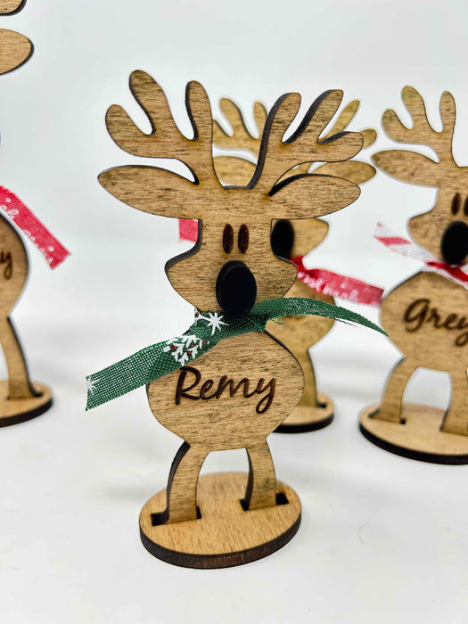 Stand Up Reindeer Christmas Decorations