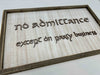 LOTR Sign | No Admittance Except on Party Business