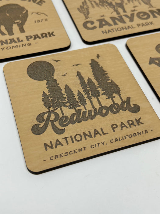 US National Parks Premium Drink Coasters