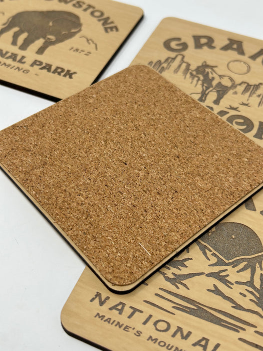US National Parks Premium Drink Coasters