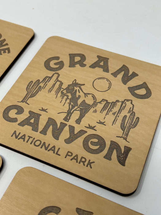 US National Parks Premium Drink Coasters