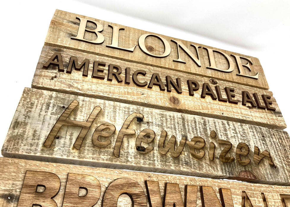 Beer Variety Signs