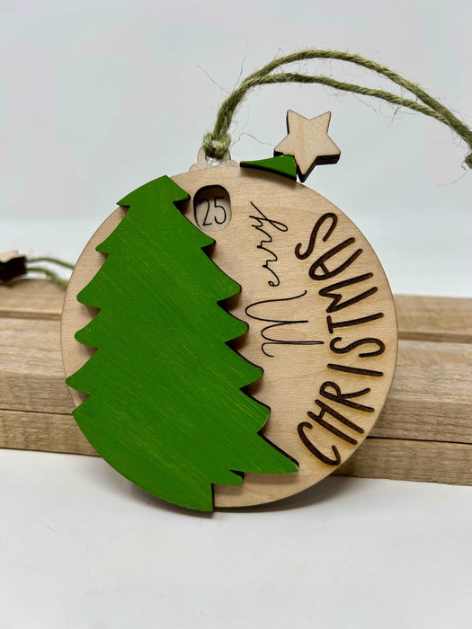 Countdown to Christmas Ornament