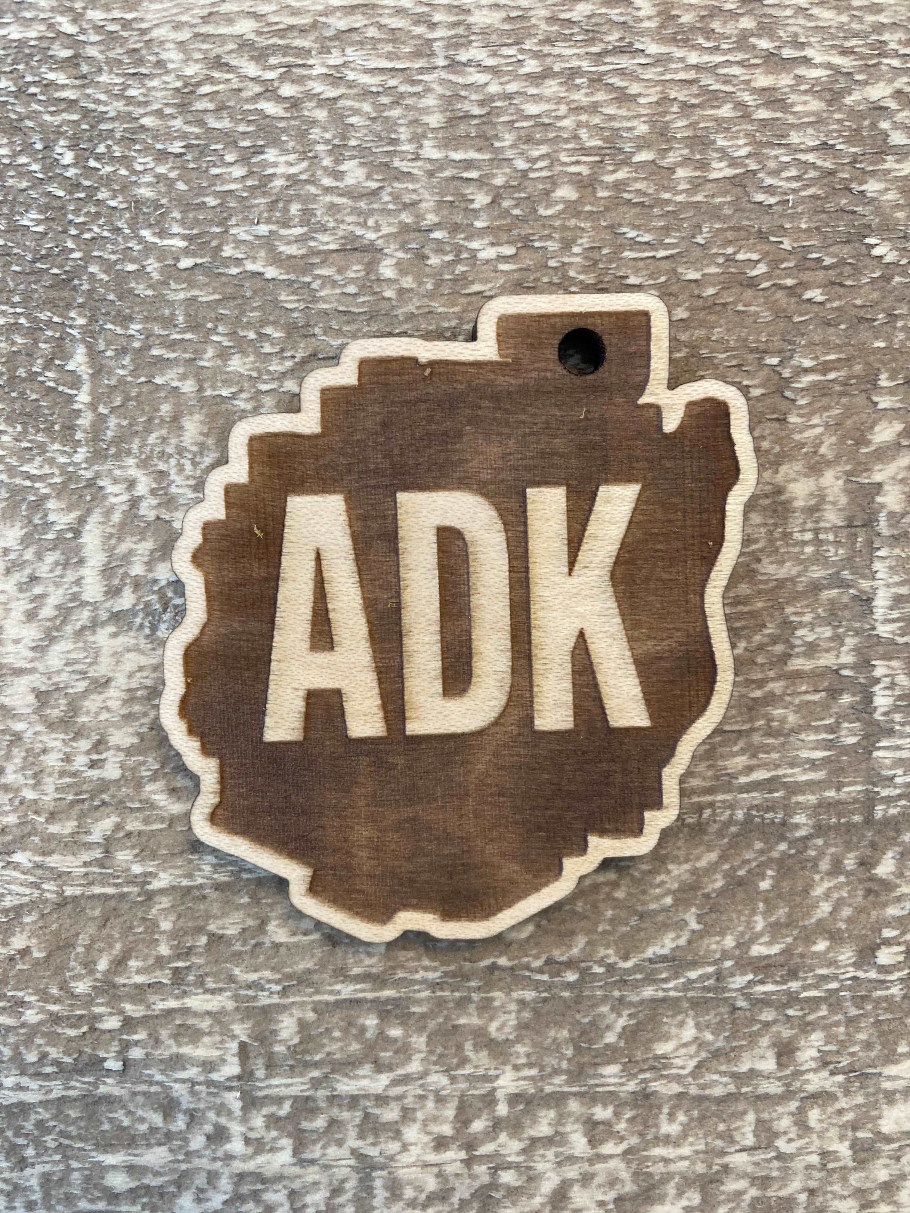 Adirondack Laser-Engraved Keychains | Luggage Pulls | Car Charms