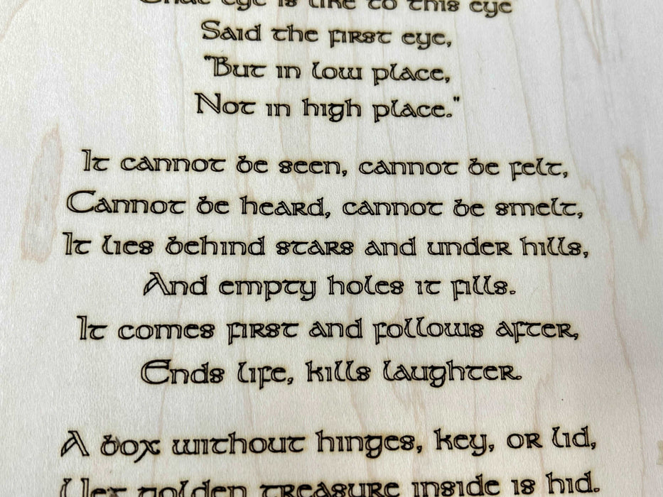 Riddles in the Dark | JRR Tolkien’s Lord of the Rings