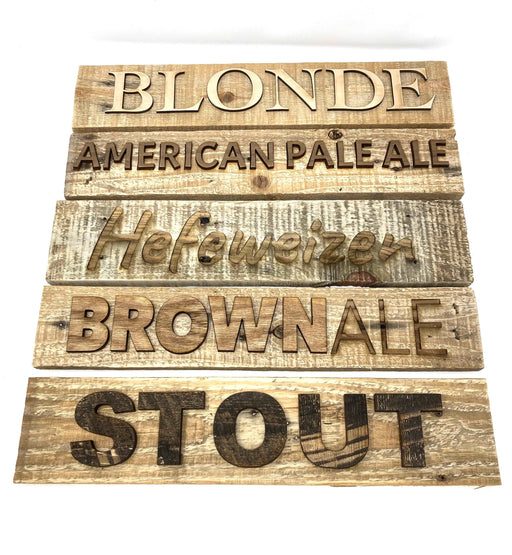 Beer Variety Signs
