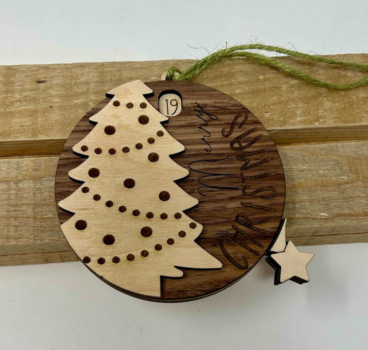 Countdown to Christmas Ornament