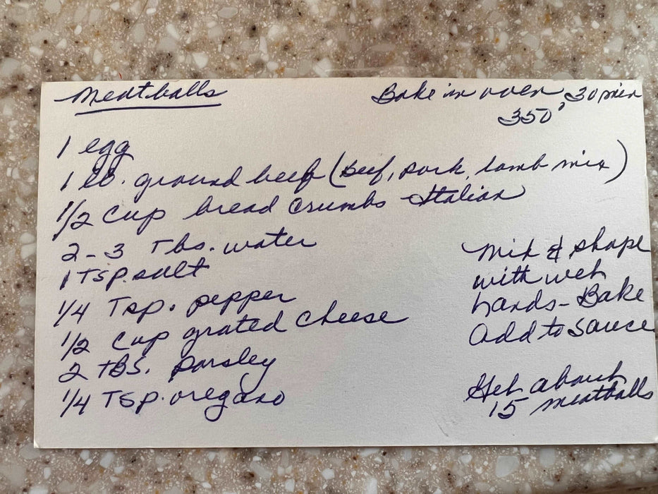 Cutting Board - Recipe Engraving