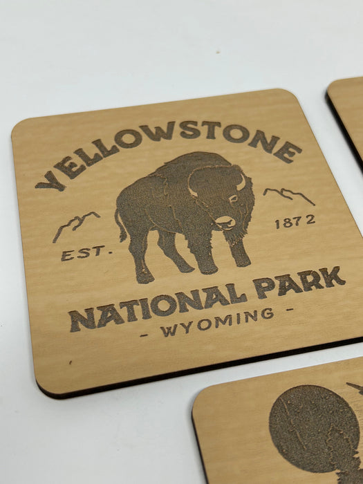 US National Parks Premium Drink Coasters
