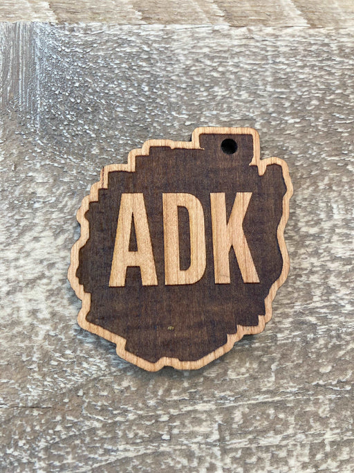 Adirondack Laser-Engraved Keychains | Luggage Pulls | Car Charms
