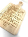 Cutting Board - Recipe Engraving