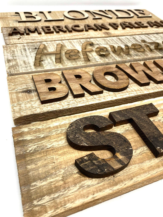 Beer Variety Signs