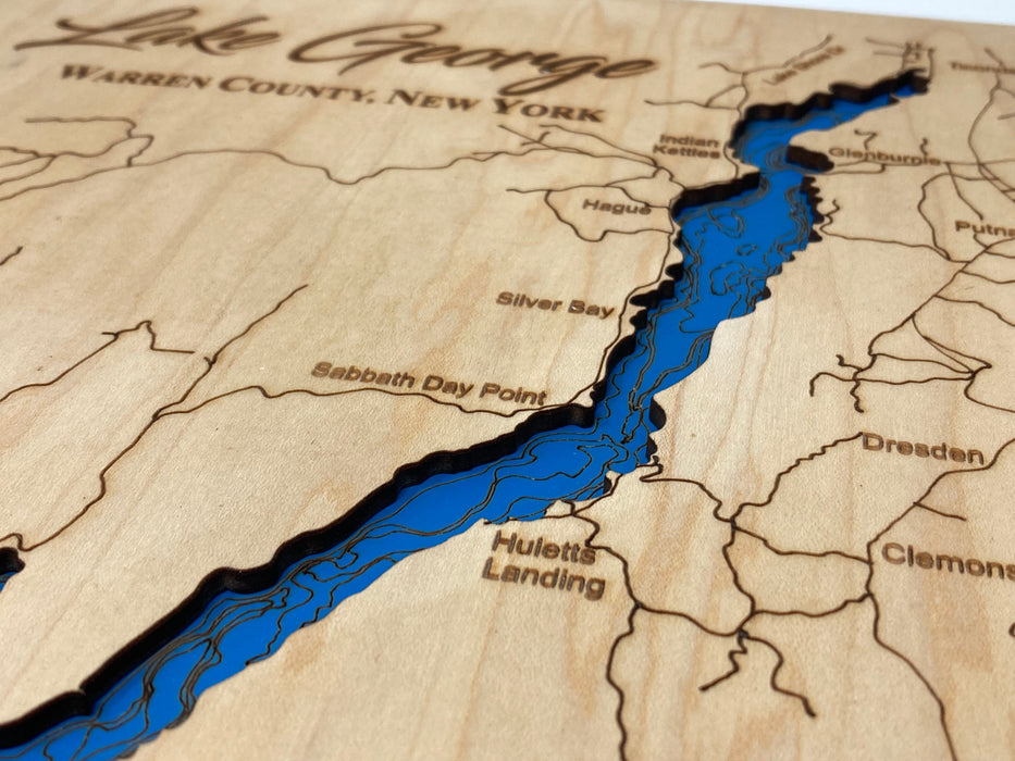 Lake George Map