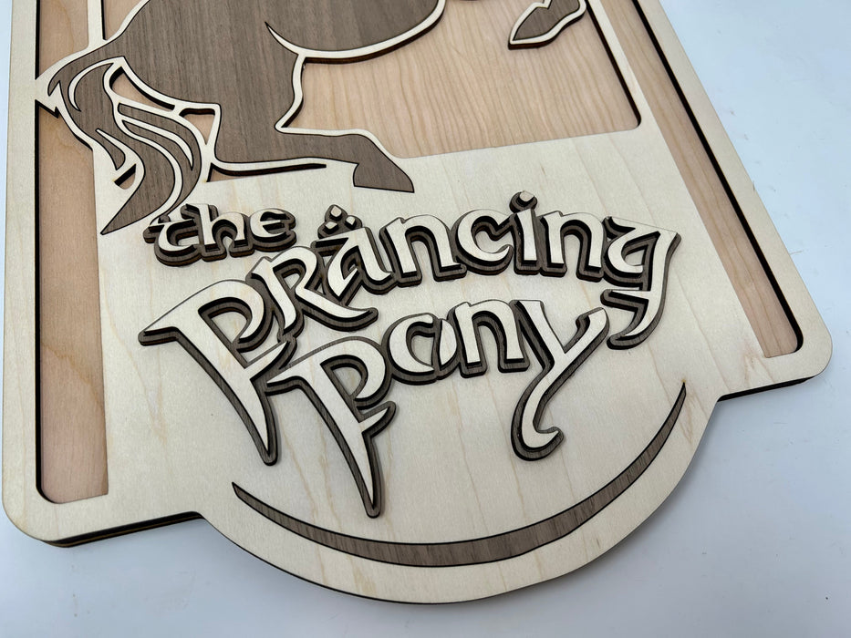 The Prancing Pony Sign