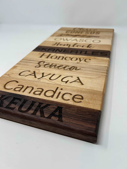 Finger Lakes Names Wall Plaque