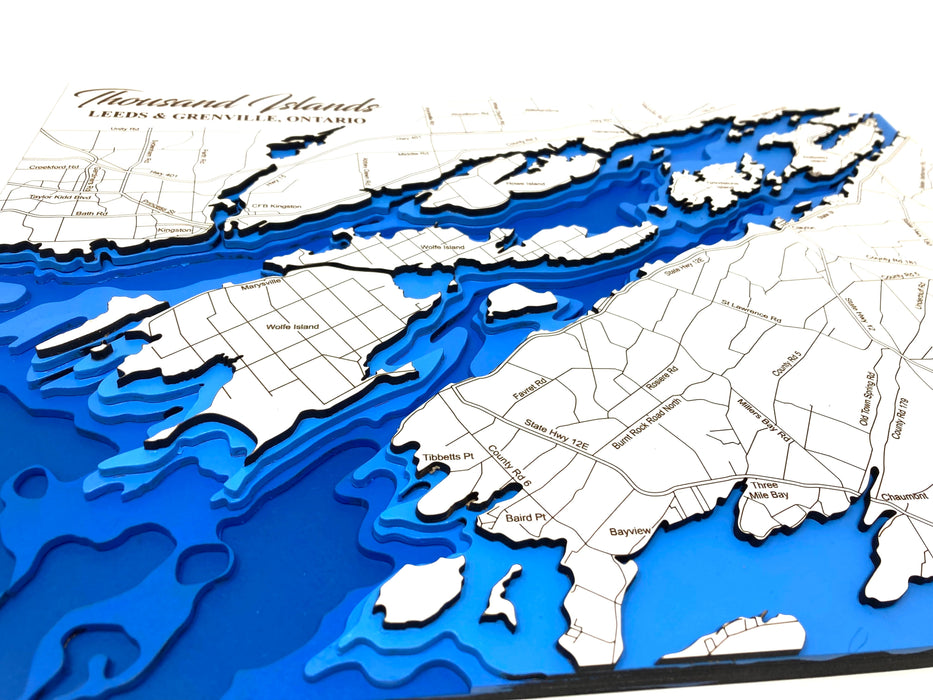 Thousand Islands Map
