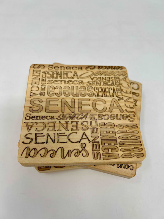 Finger Lakes Letter Coasters