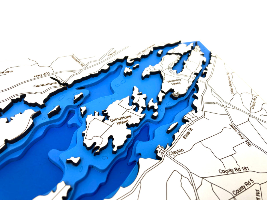 Thousand Islands Map