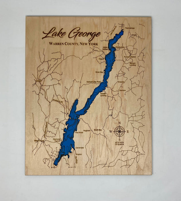 Lake George Map