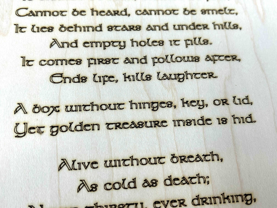 Riddles in the Dark | JRR Tolkien’s Lord of the Rings