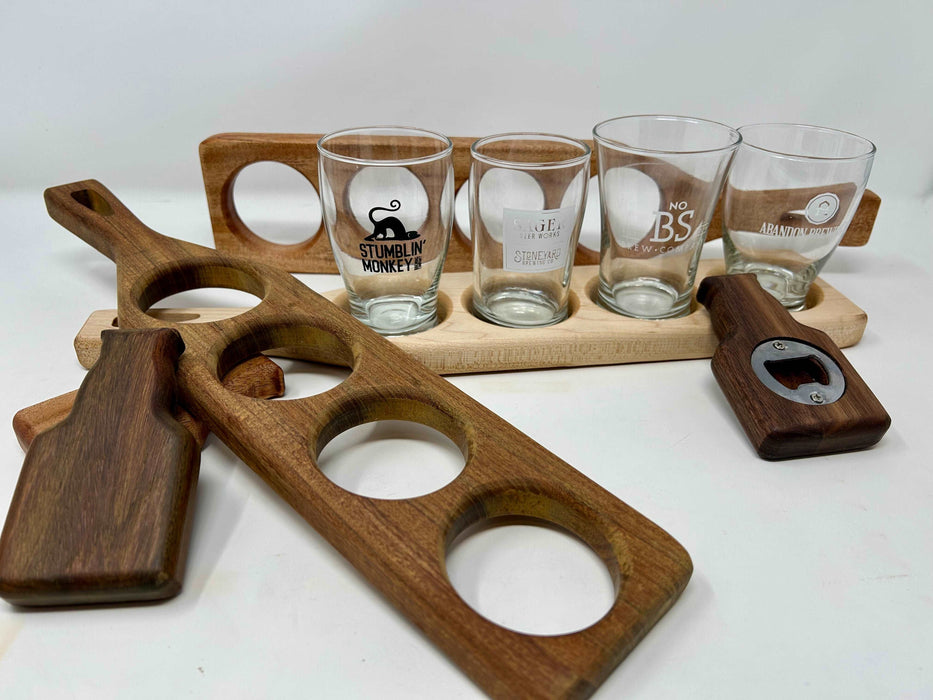 Craft Beer Flight Paddles