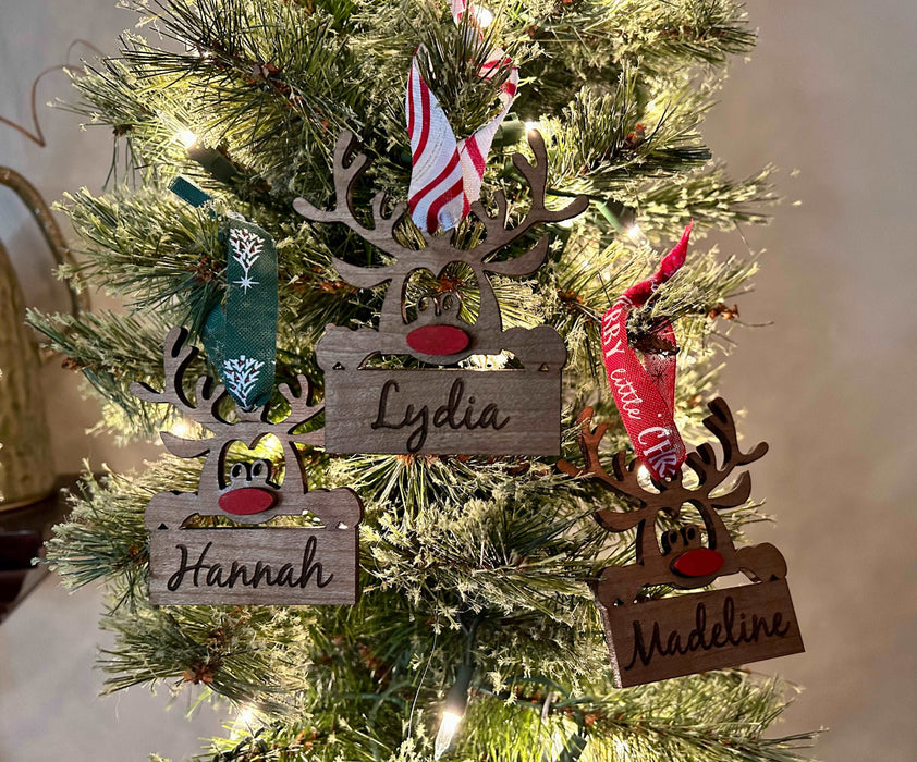 Reindeer Christmas Ornaments