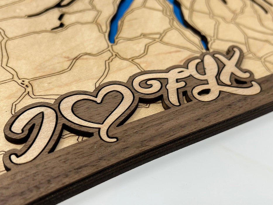 I Love the Finger Lakes Wall Art