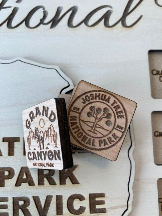 US National Parks Travel Map Tracker