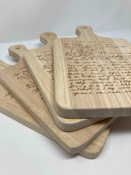 Cutting Board - Recipe Engraving