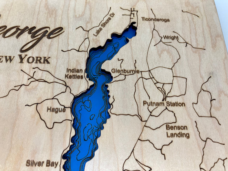 Lake George Map