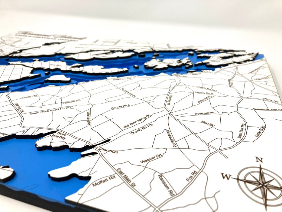 Thousand Islands Map