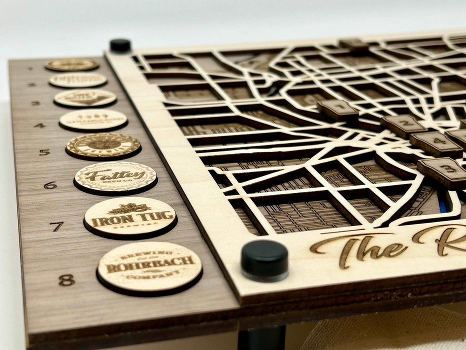 Rochester Craft Brewery Trail Map