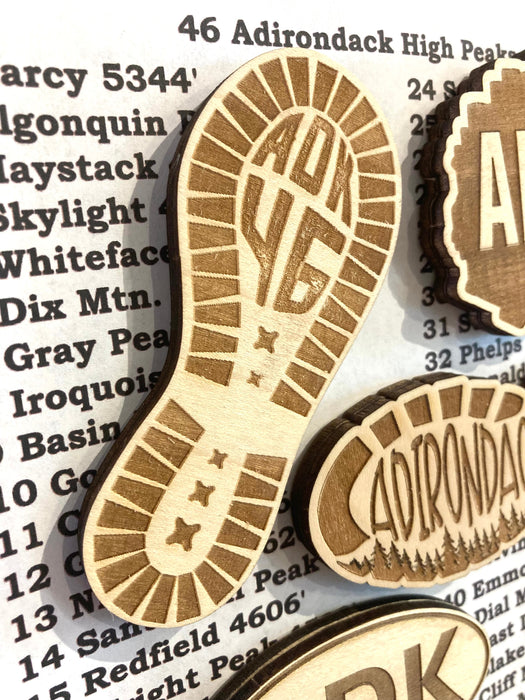 Adirondack High Peaks Refrigerator Magnets
