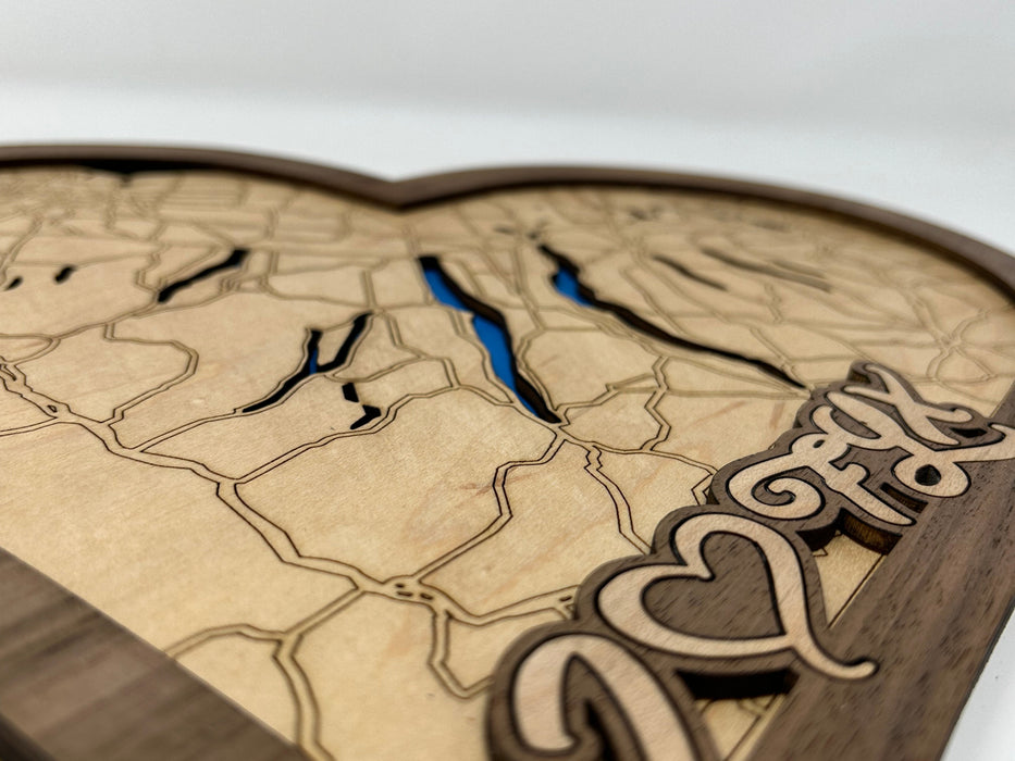 I Love the Finger Lakes Wall Art