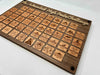 ADK 46er Collector's Edition wall-mounted in home — rustic wood decor for hikers