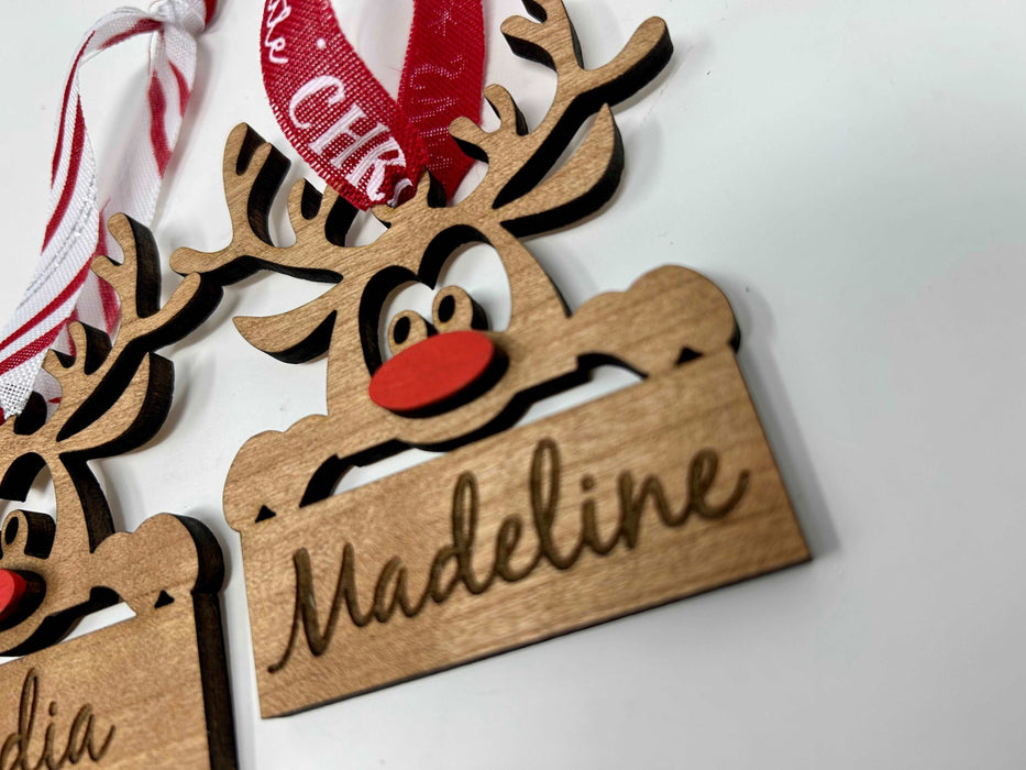 Reindeer Christmas Ornaments